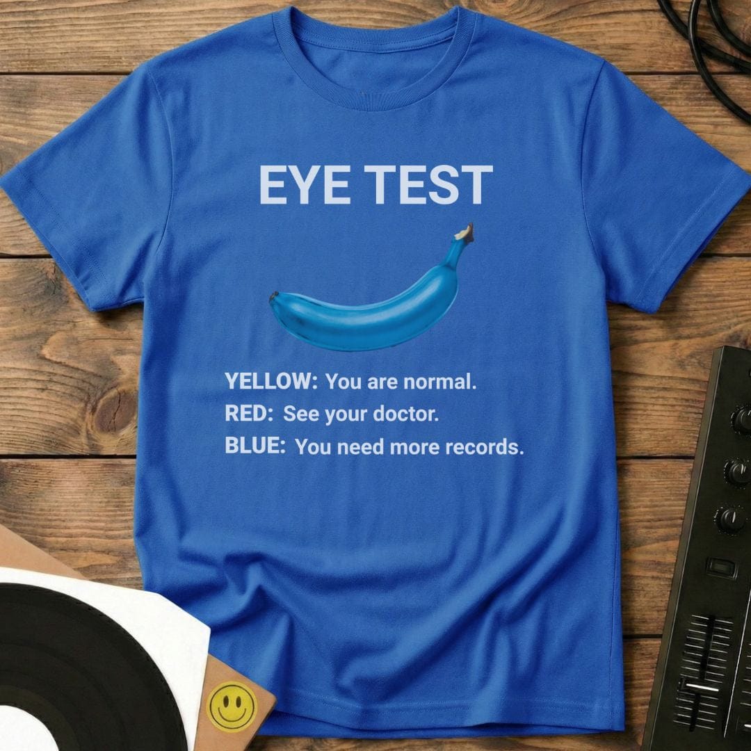 Eye Test T-Shirt Royal / S Eye Test T-Shirt