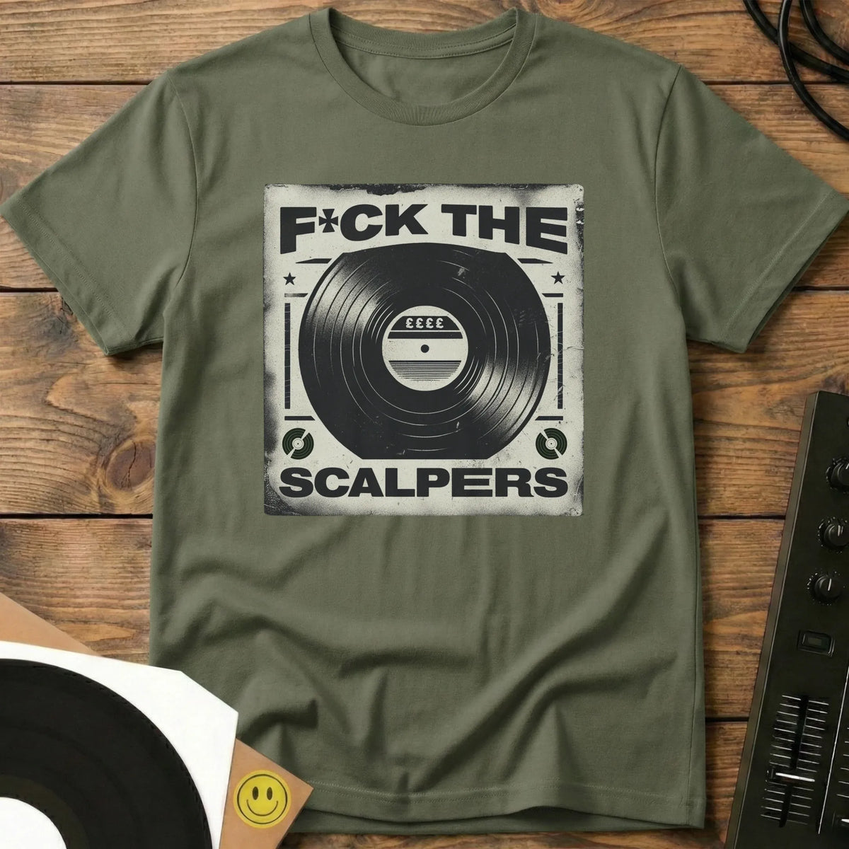 F*ck The Scalpers T-Shirt Military Green / S F*ck The Scalpers T-Shirt