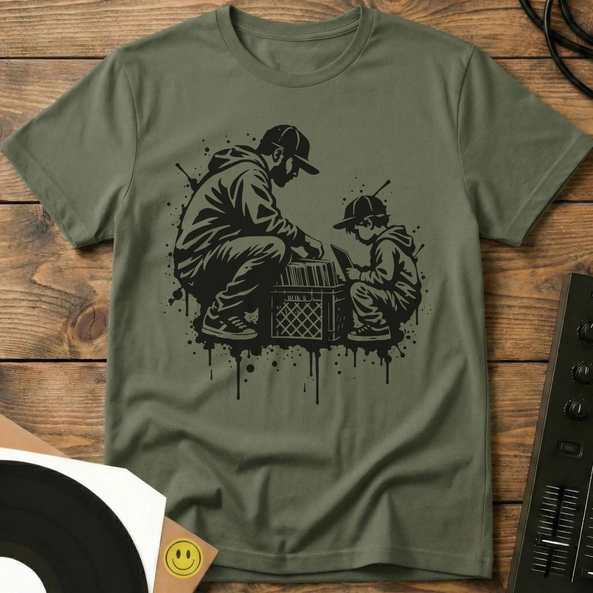 Family Dig T-Shirt Military Green / S Family Dig T-Shirt