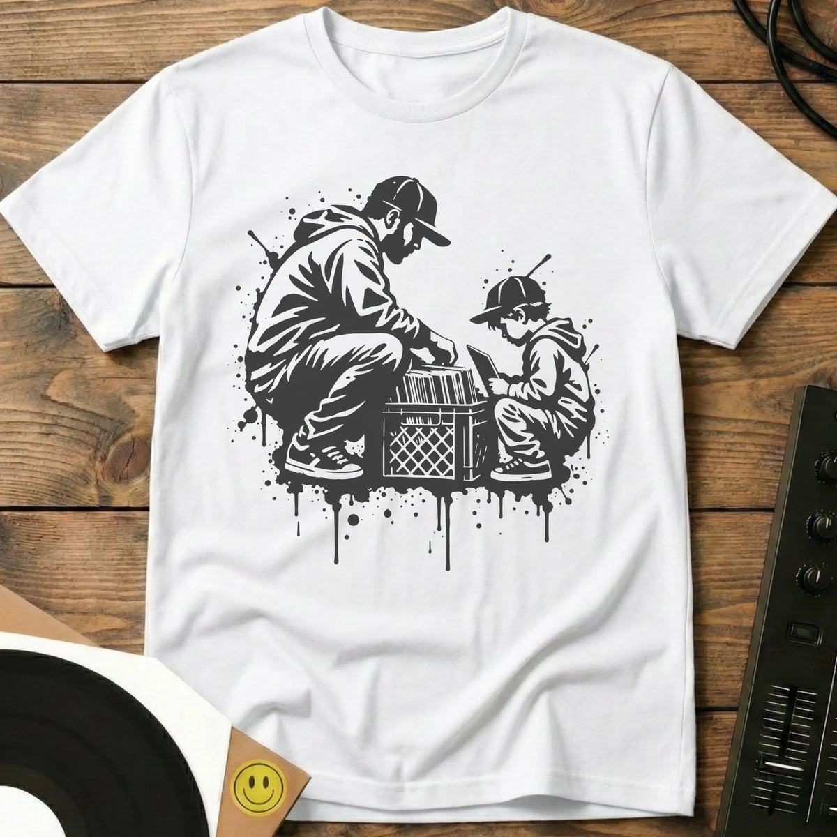 Family Dig T-Shirt White / S Family Dig T-Shirt