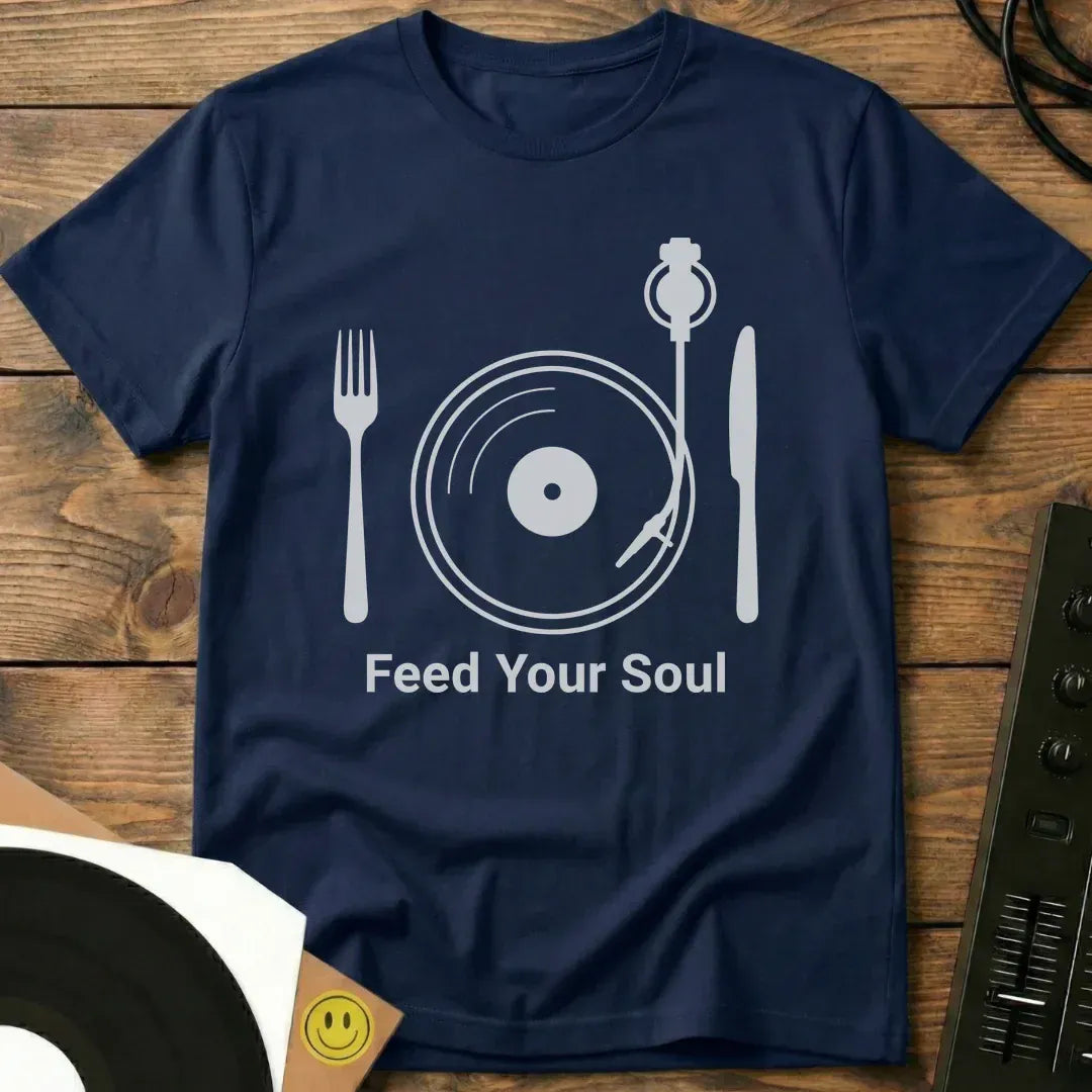 Feed Your Soul T-Shirt Navy / S Feed Your Soul T-Shirt