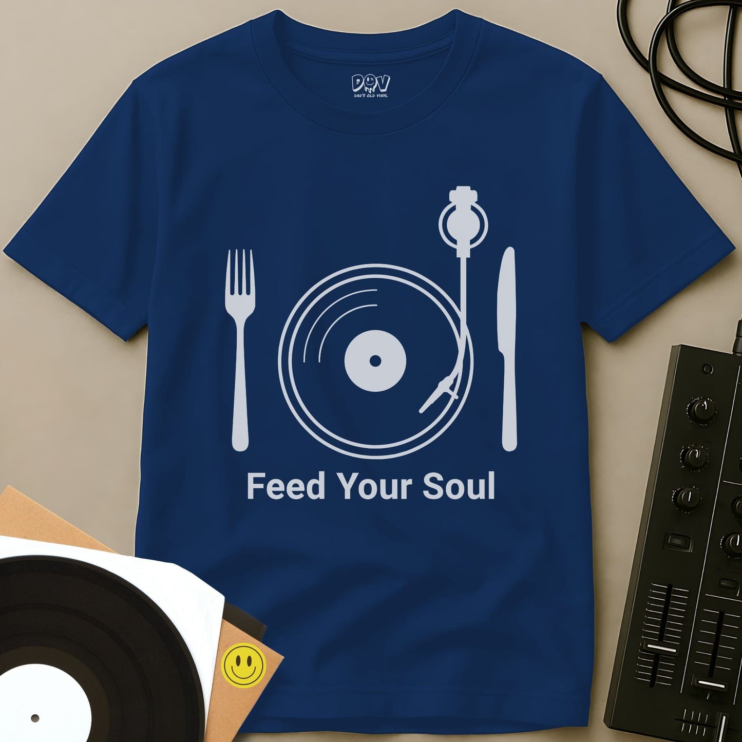 Feed Your Soul T-Shirt Royal / S Feed Your Soul T-Shirt