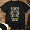 Feel The Bass t-shirt in Black