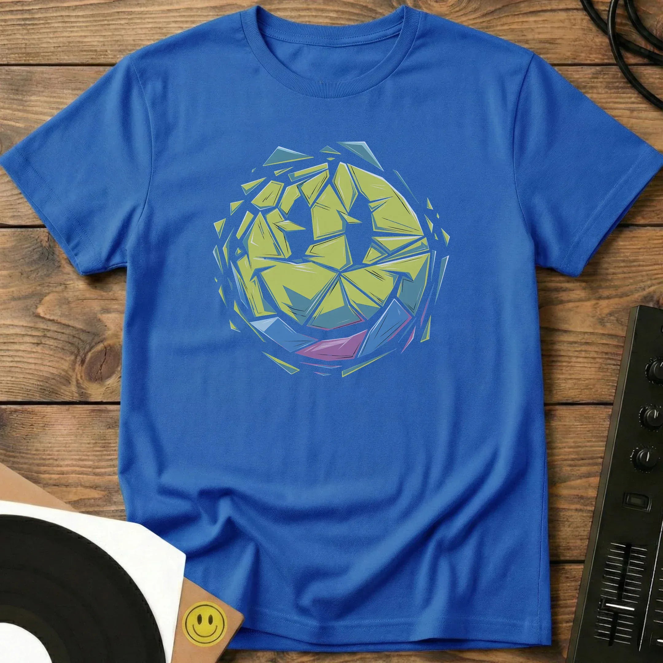 Fractured Smiley T-Shirt Royal / S Fractured Smiley T-Shirt