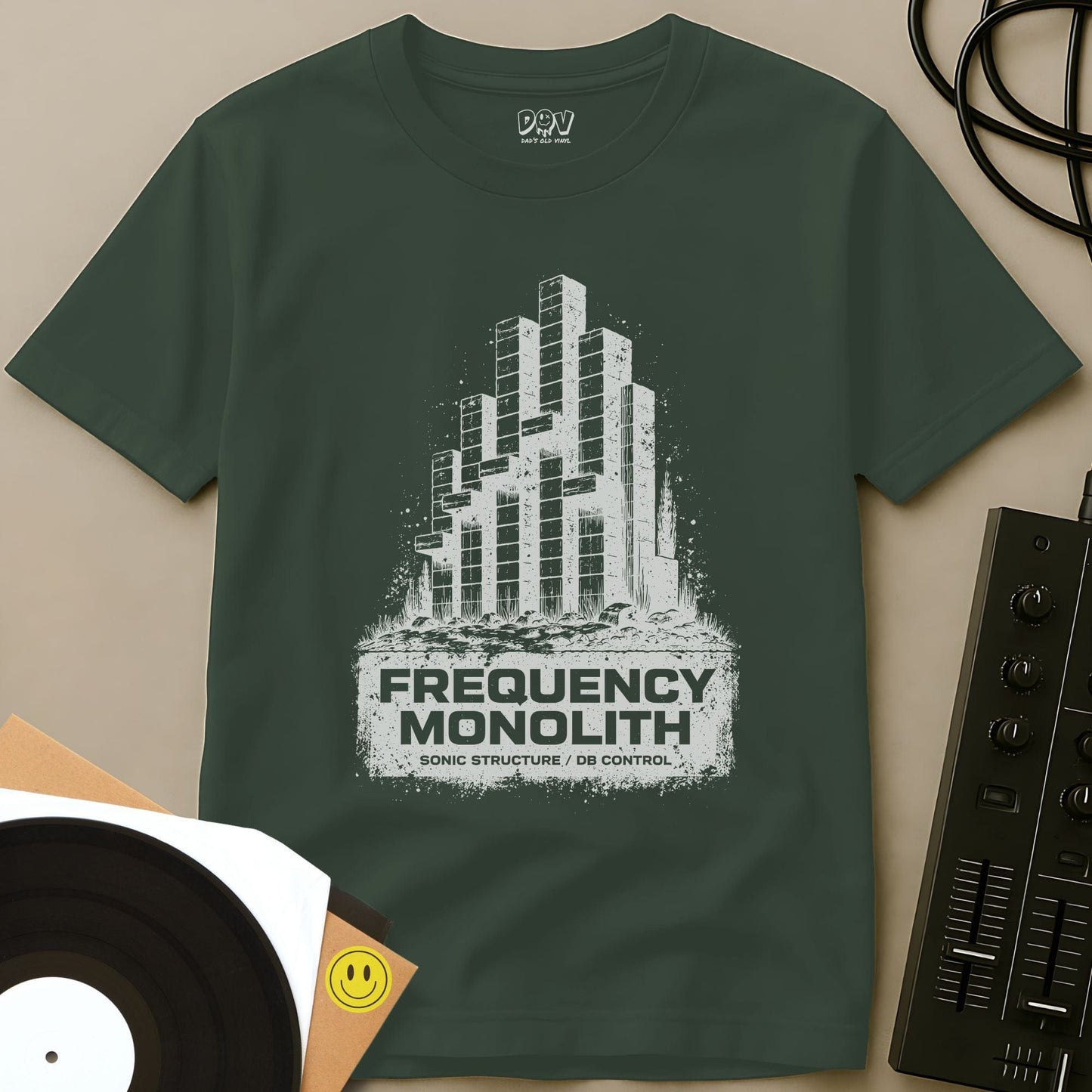 Frequency Monolith T-Shirt Military Green / S Frequency Monolith T-Shirt