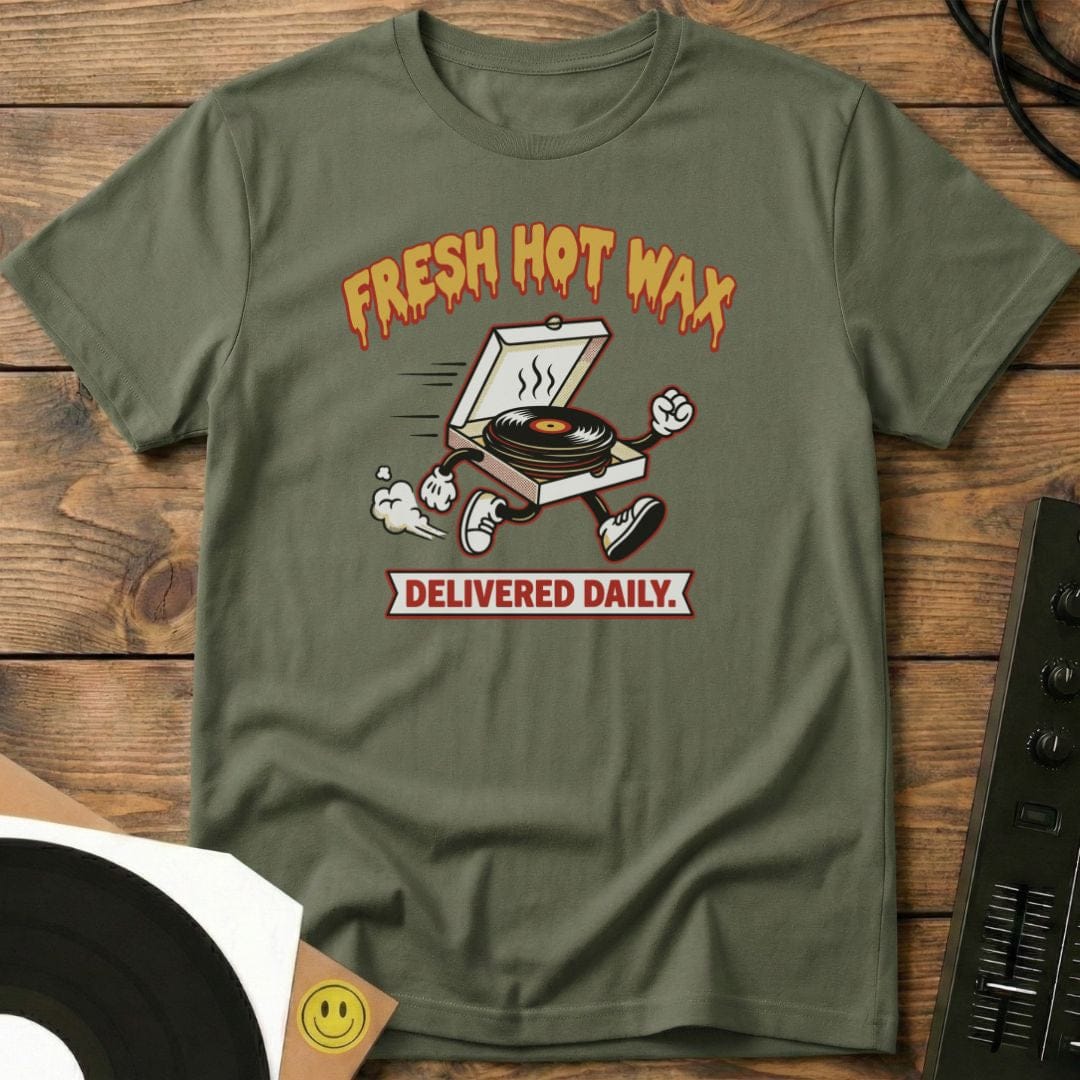 Fresh Hot Wax T-Shirt Military Green / S Fresh Hot Wax T-Shirt