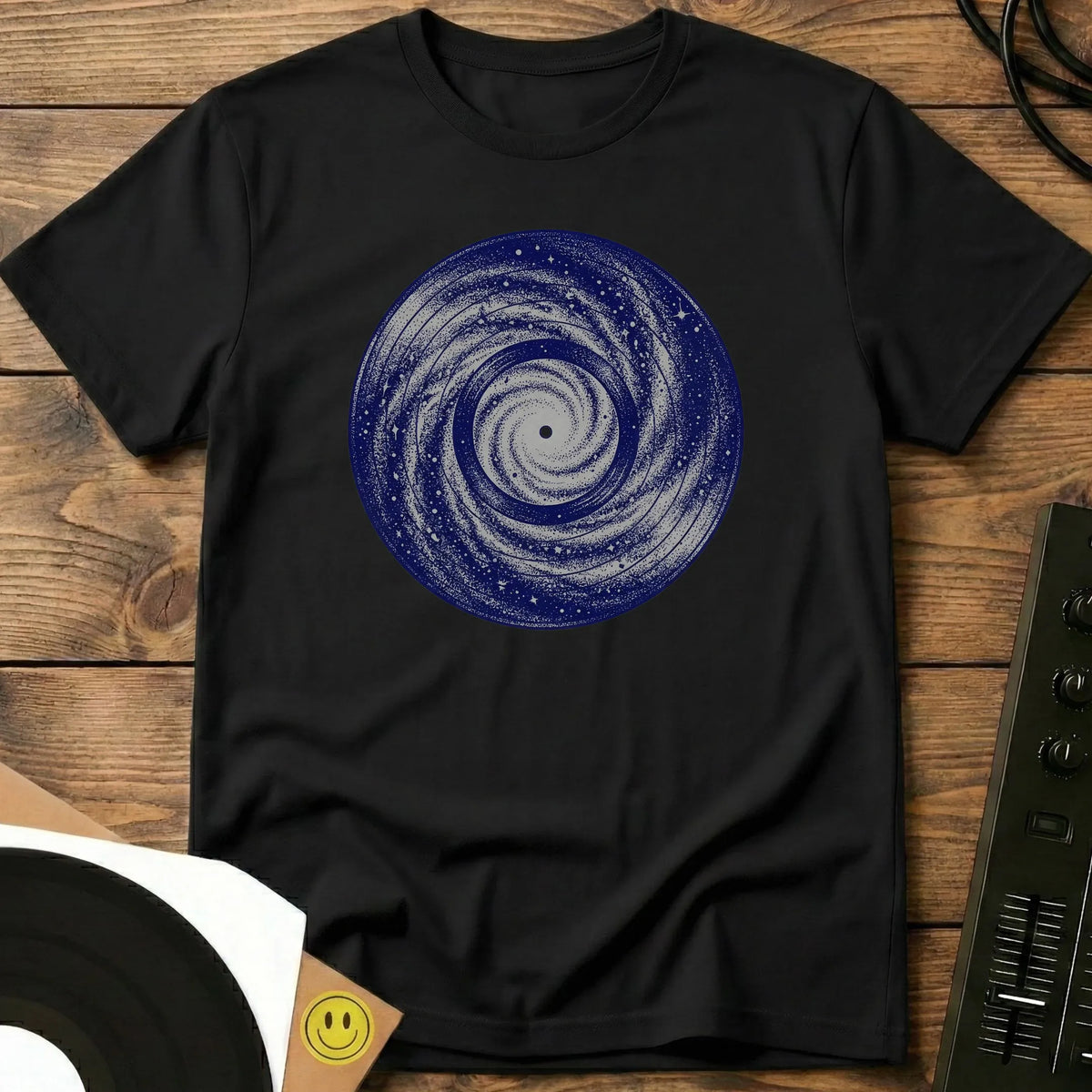 Galatic Records T-Shirt Black / S Galatic Records T-Shirt