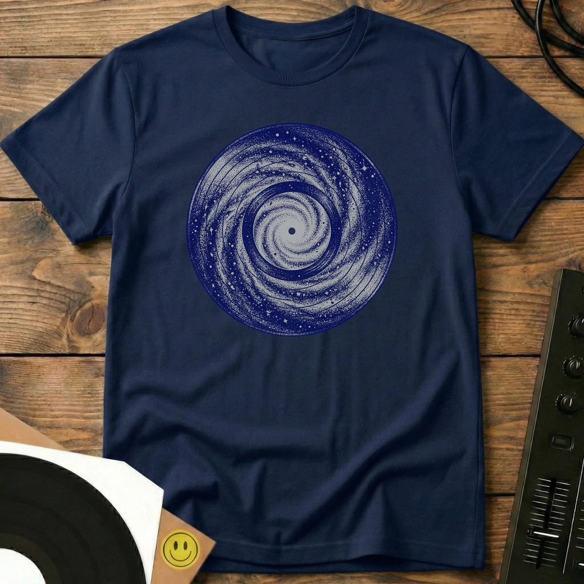 Galatic Records T-Shirt Navy / S Galatic Records T-Shirt