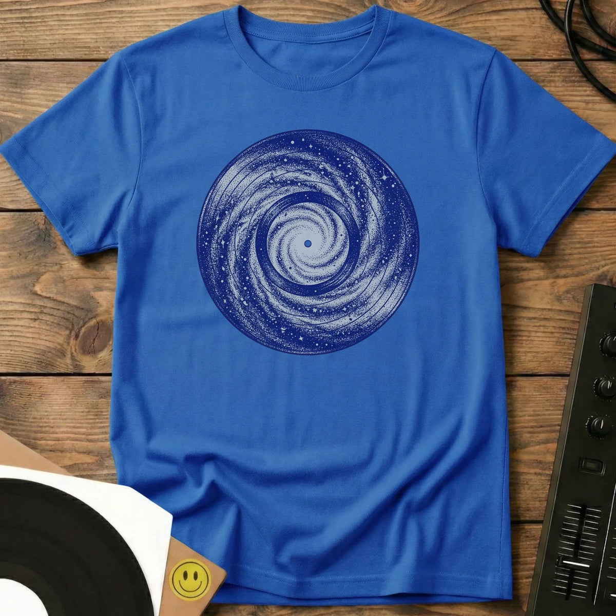 Galatic Records T-Shirt Royal / S Galatic Records T-Shirt
