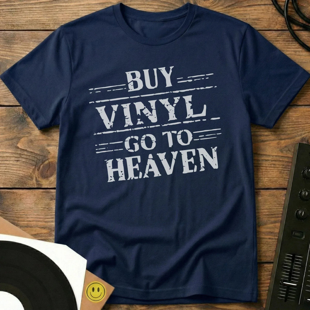 Go To Heaven T-Shirt Navy / S Go To Heaven T-Shirt