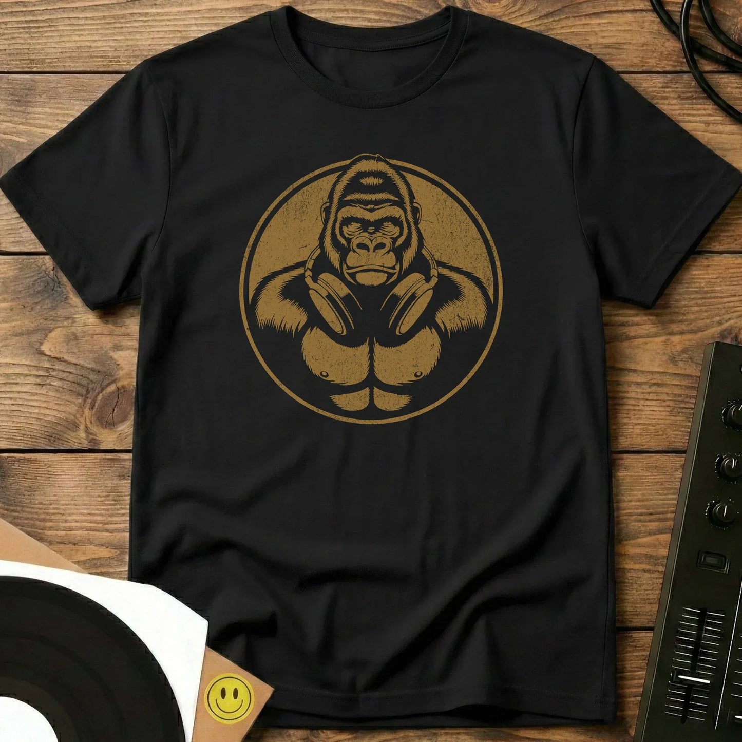 Gorrila Grooves T-Shirt Black / S Gorrila Grooves T-Shirt