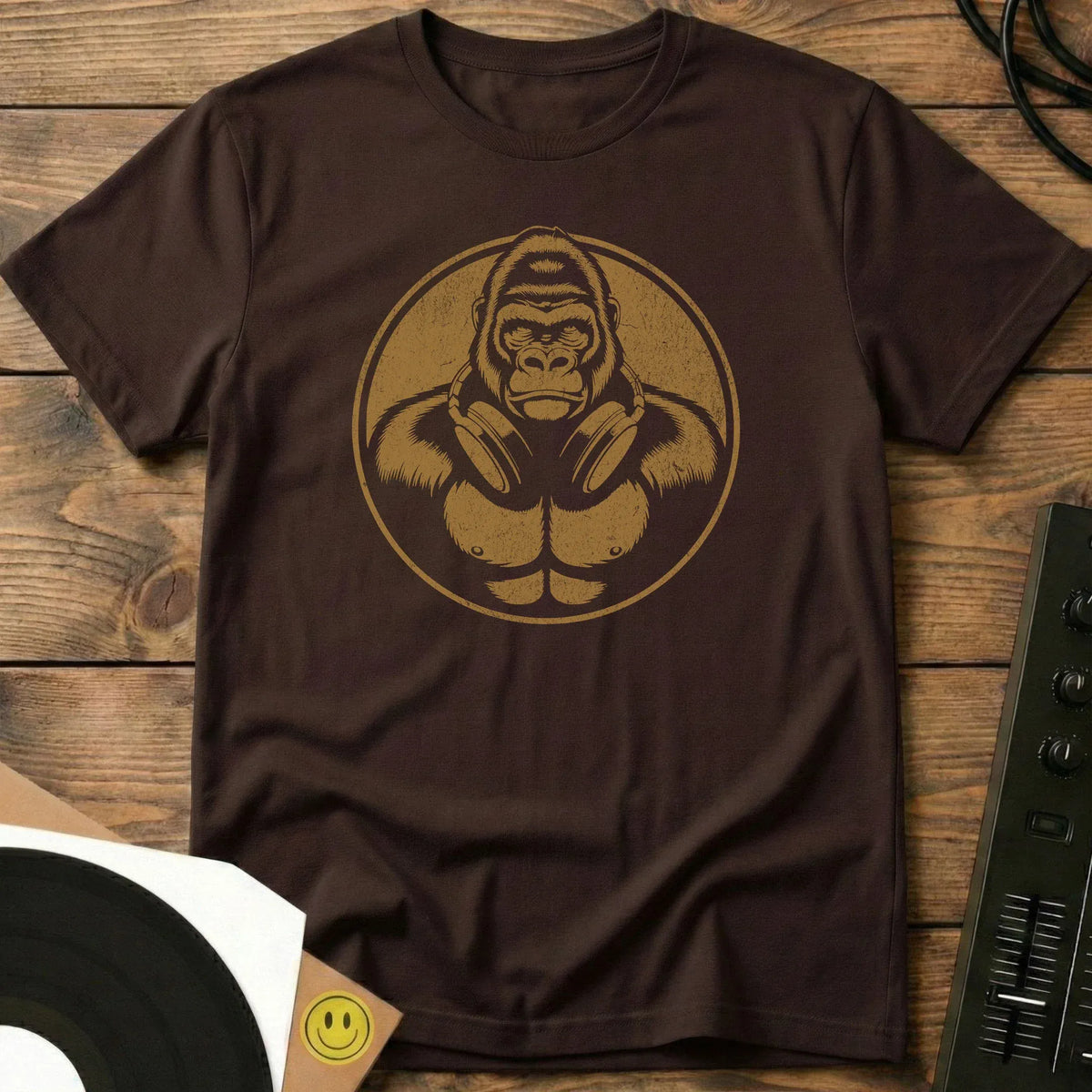 Gorrila Grooves T-Shirt Dark Chocolate / S Gorrila Grooves T-Shirt