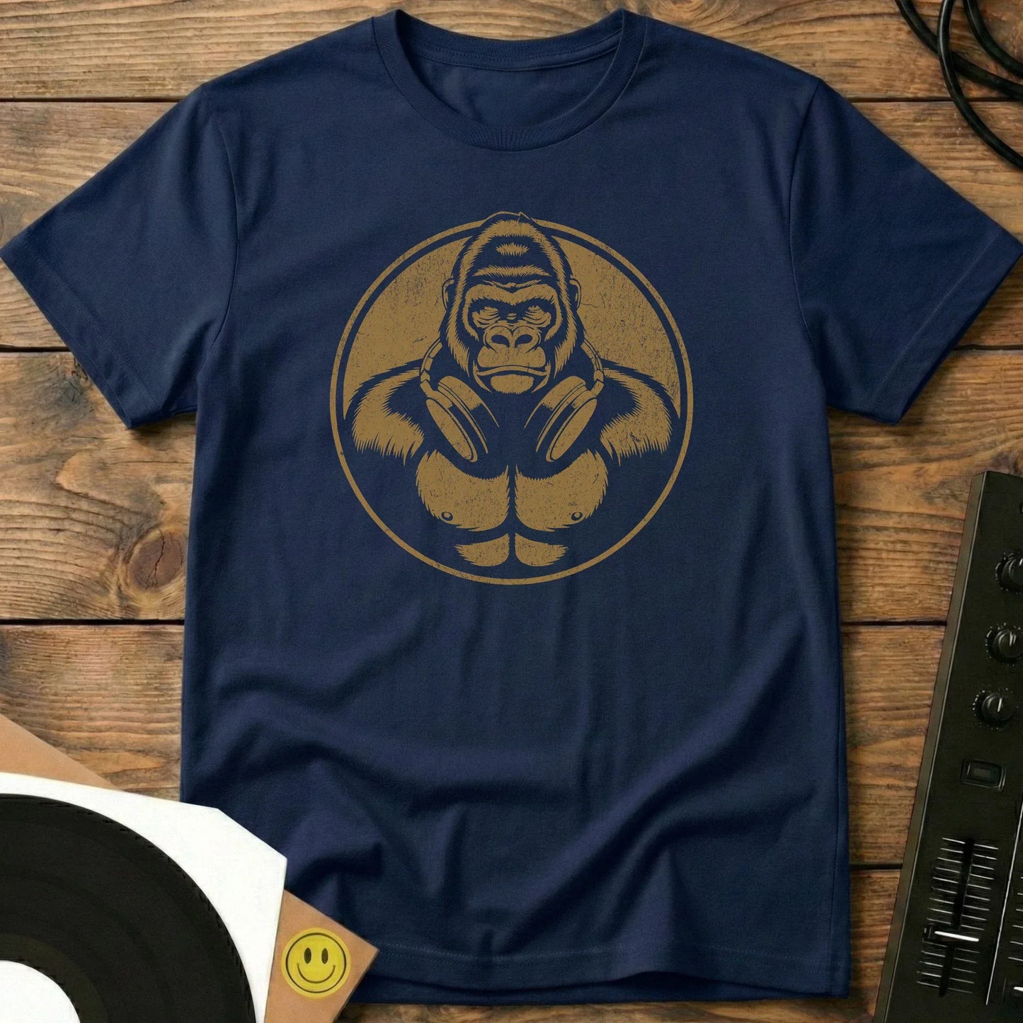 Gorrila Grooves T-Shirt Navy / S Gorrila Grooves T-Shirt