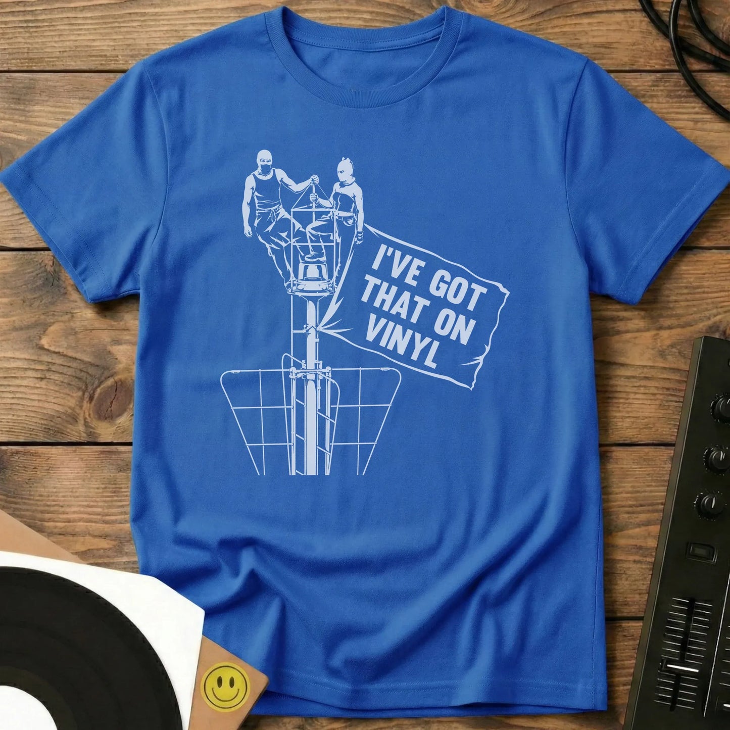 Got That On Vinyl Flag T-Shirt Royal / S Got That On Vinyl Flag T-Shirt