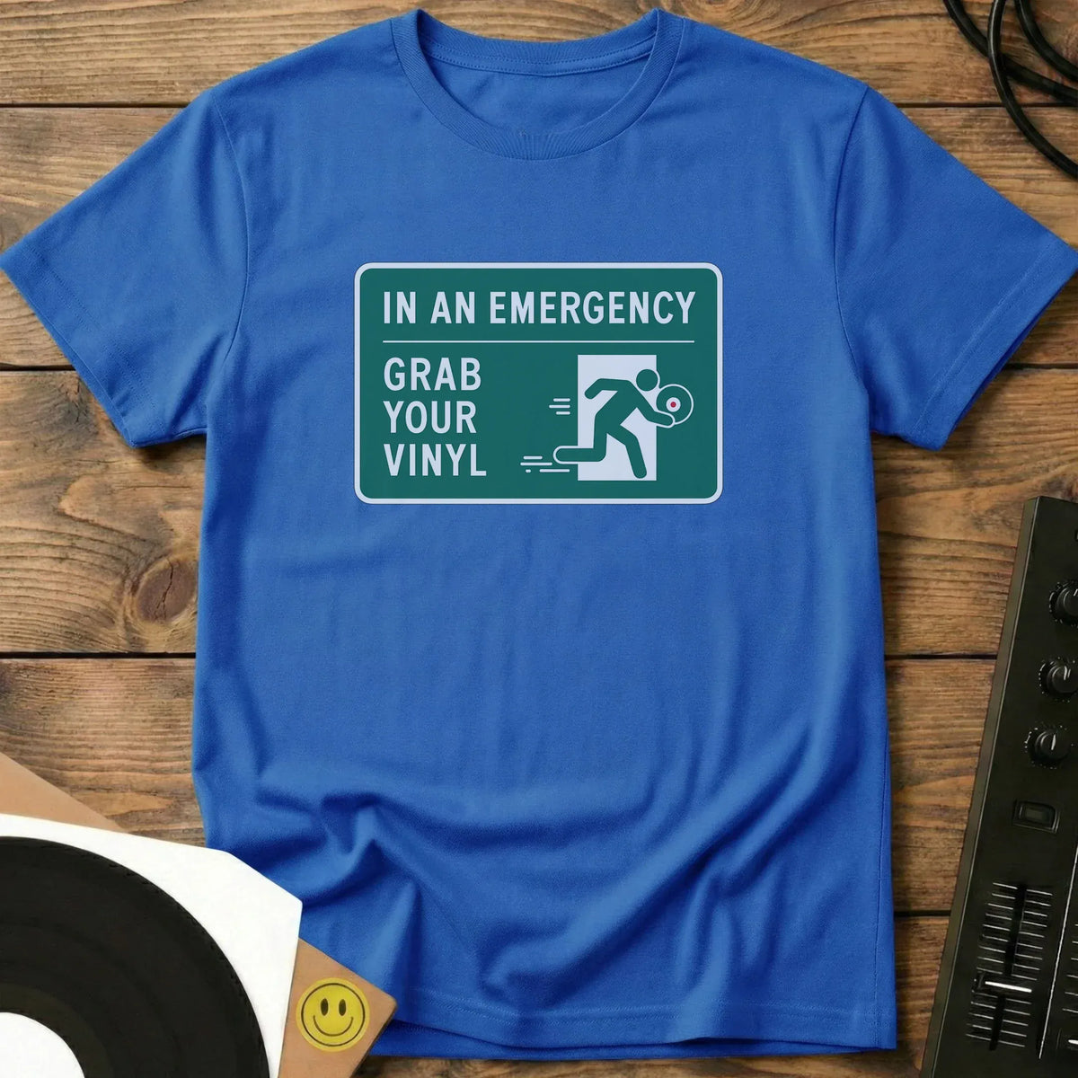Grab Your Vinyl T-Shirt Royal / S Grab Your Vinyl T-Shirt
