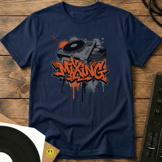 Graf Mixer T-Shirt Navy / S Graf Mixer T-Shirt