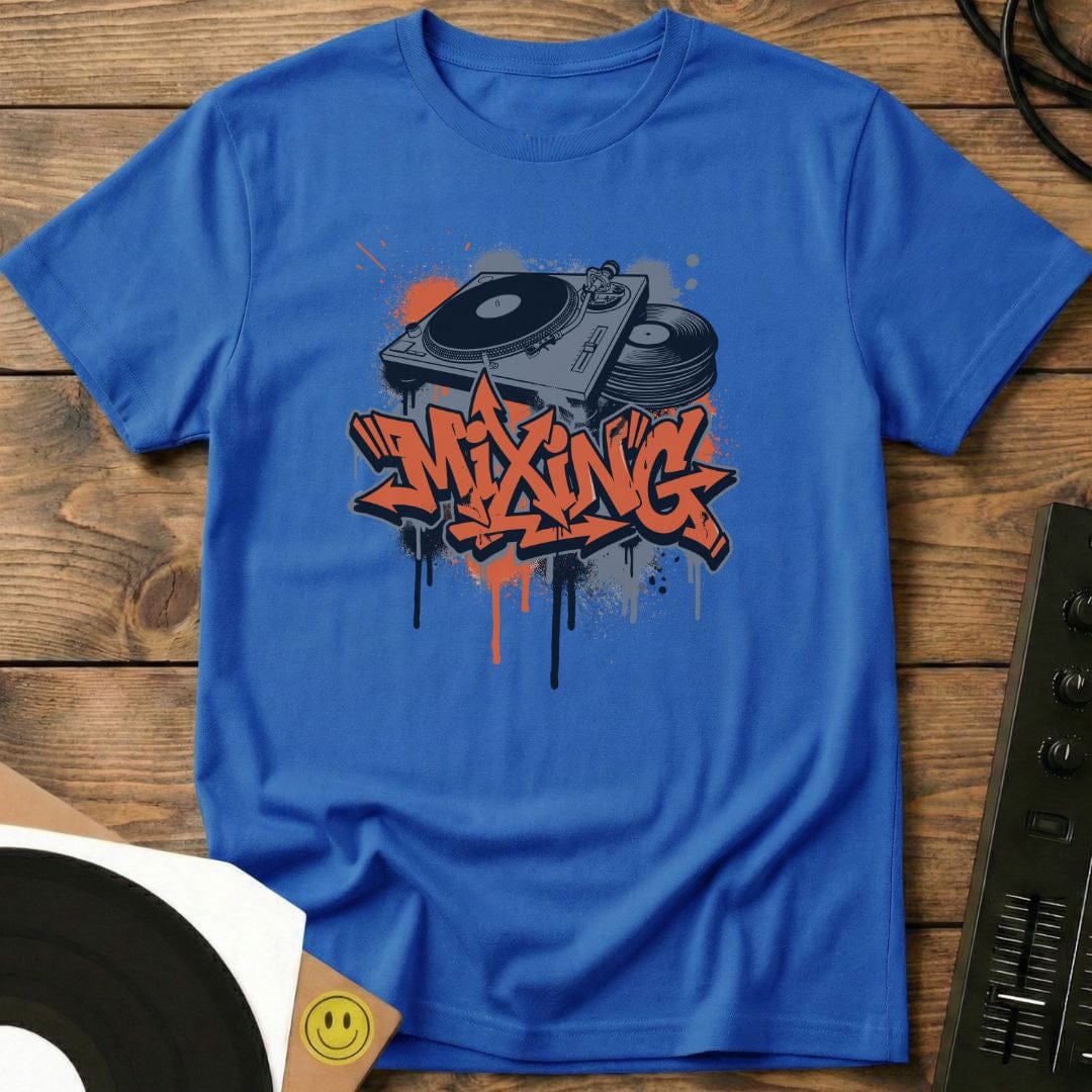 Graf Mixer T-Shirt Royal / S Graf Mixer T-Shirt