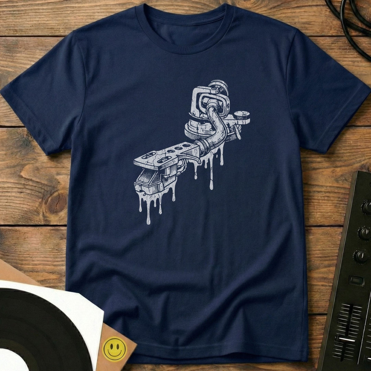 Graf Tone Arm T-Shirt Navy / S Graf Tone Arm T-Shirt