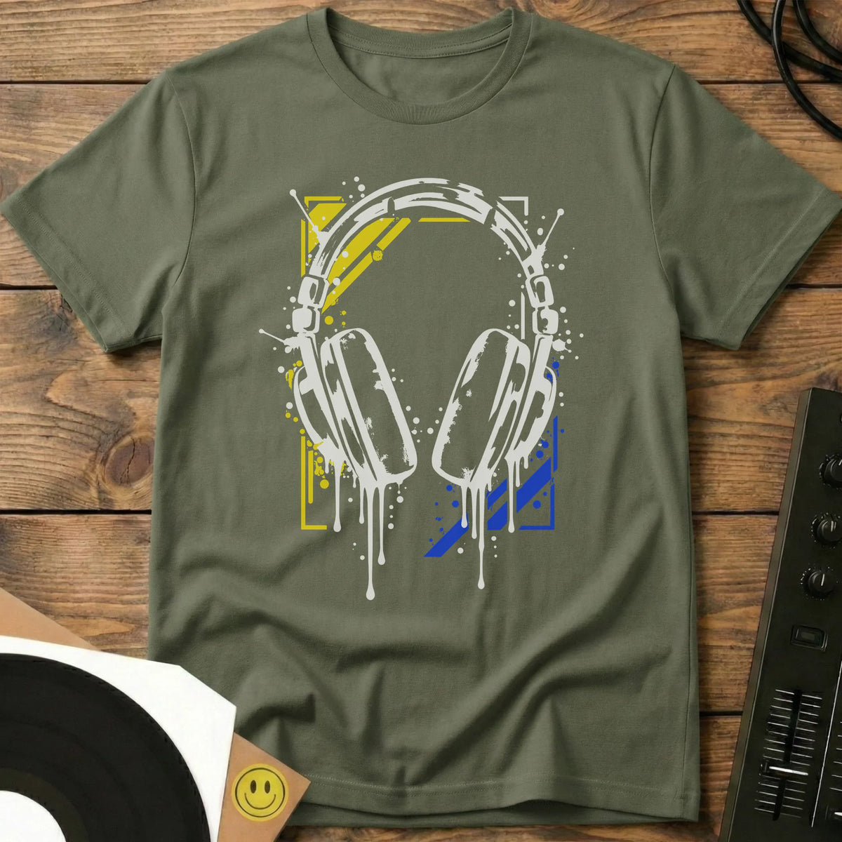 Graphcans Remix T-Shirt Military Green / S Graphcans Remix T-Shirt