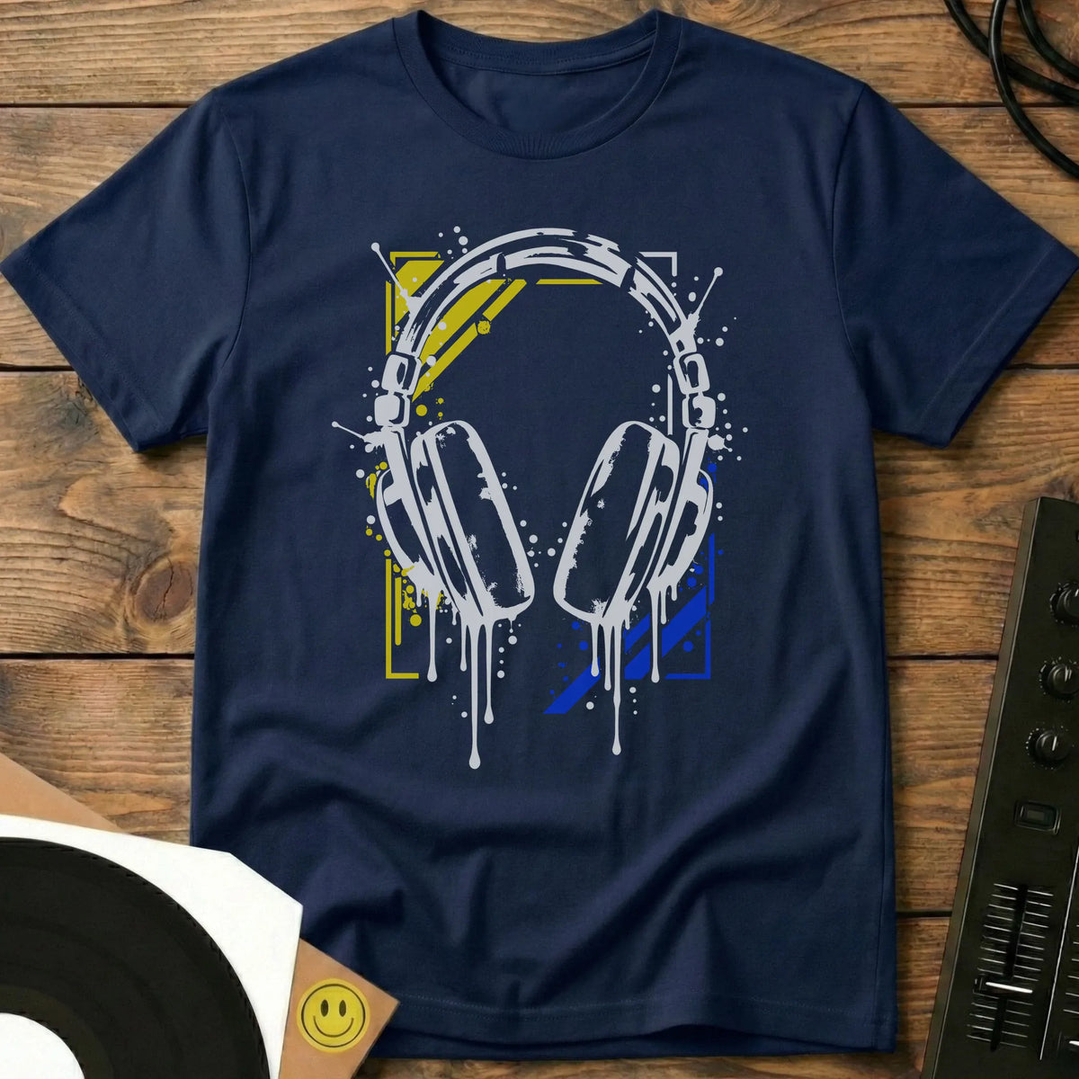 Graphcans Remix T-Shirt Navy / S Graphcans Remix T-Shirt