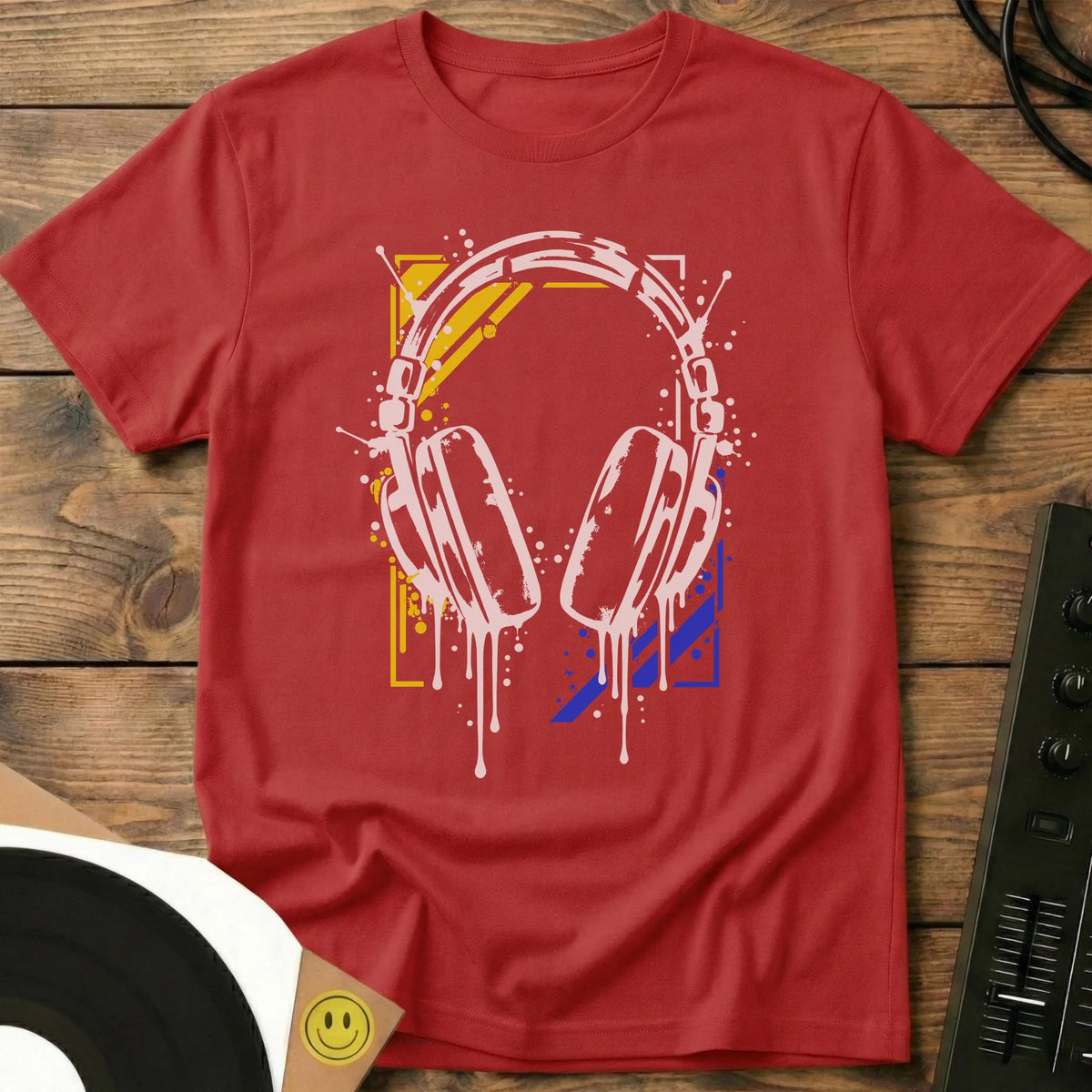 Graphcans Remix T-Shirt Red / S Graphcans Remix T-Shirt