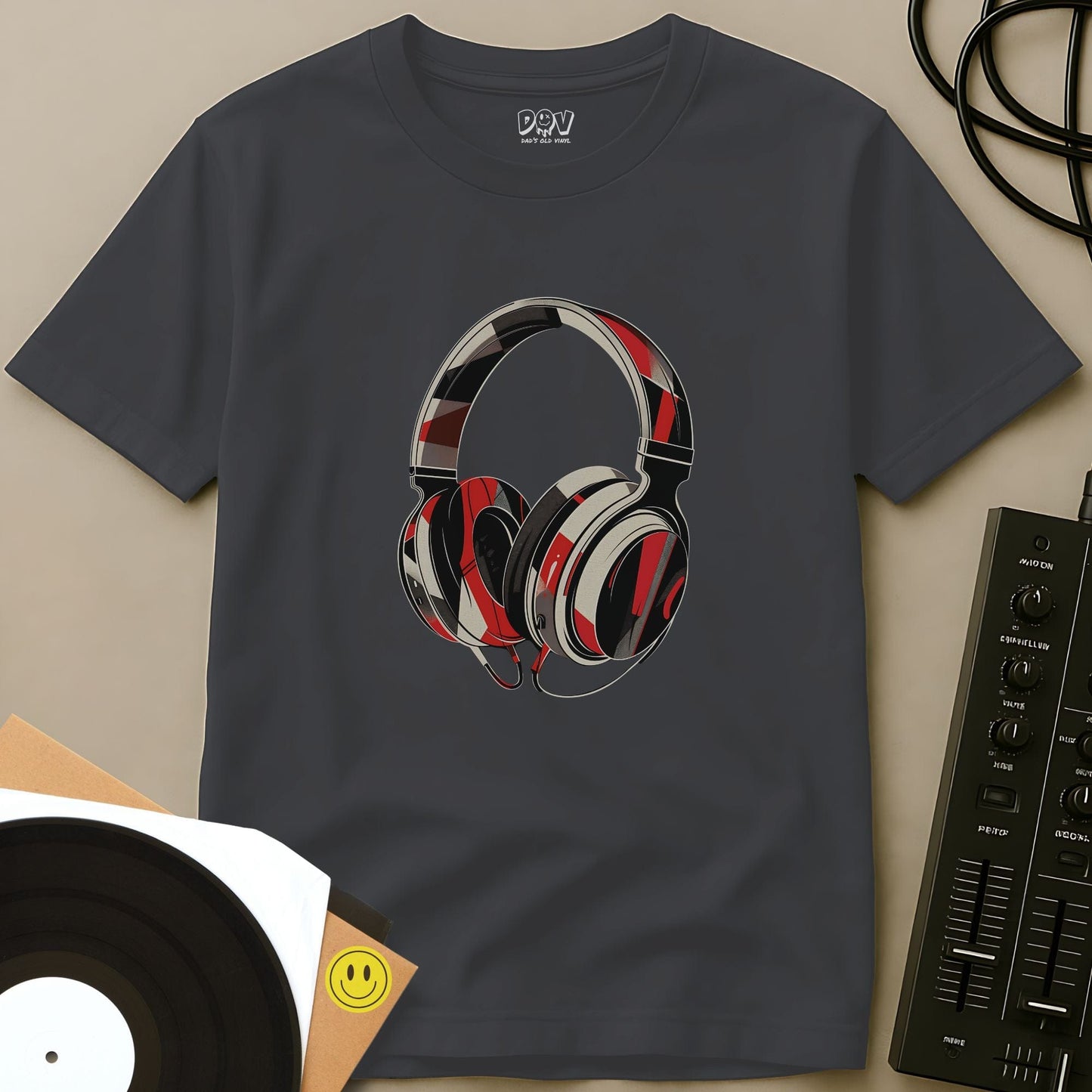 Graphic Cans T-Shirt Charcoal / S Graphic Cans T-Shirt
