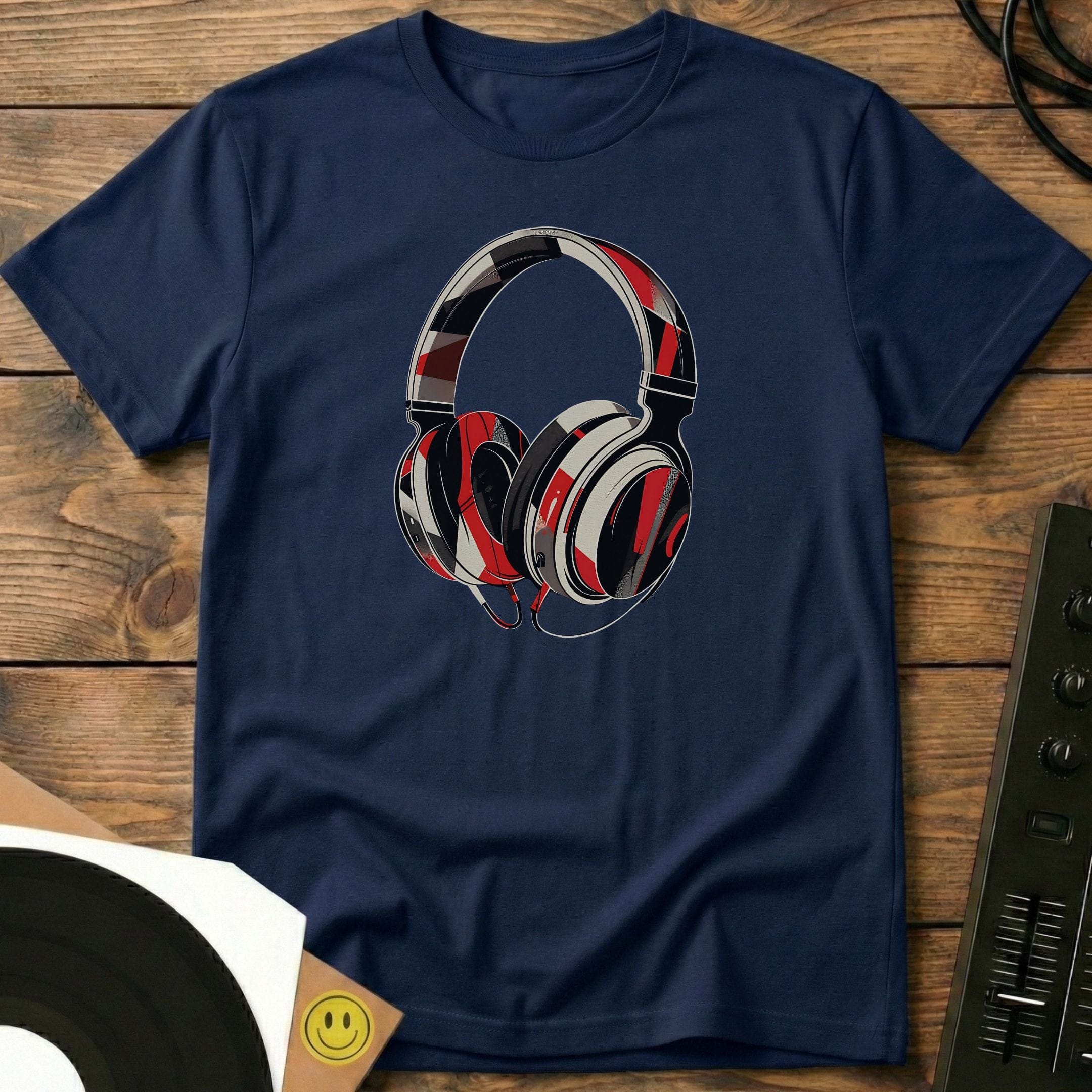 Graphic Cans T-Shirt Navy / S Graphic Cans T-Shirt