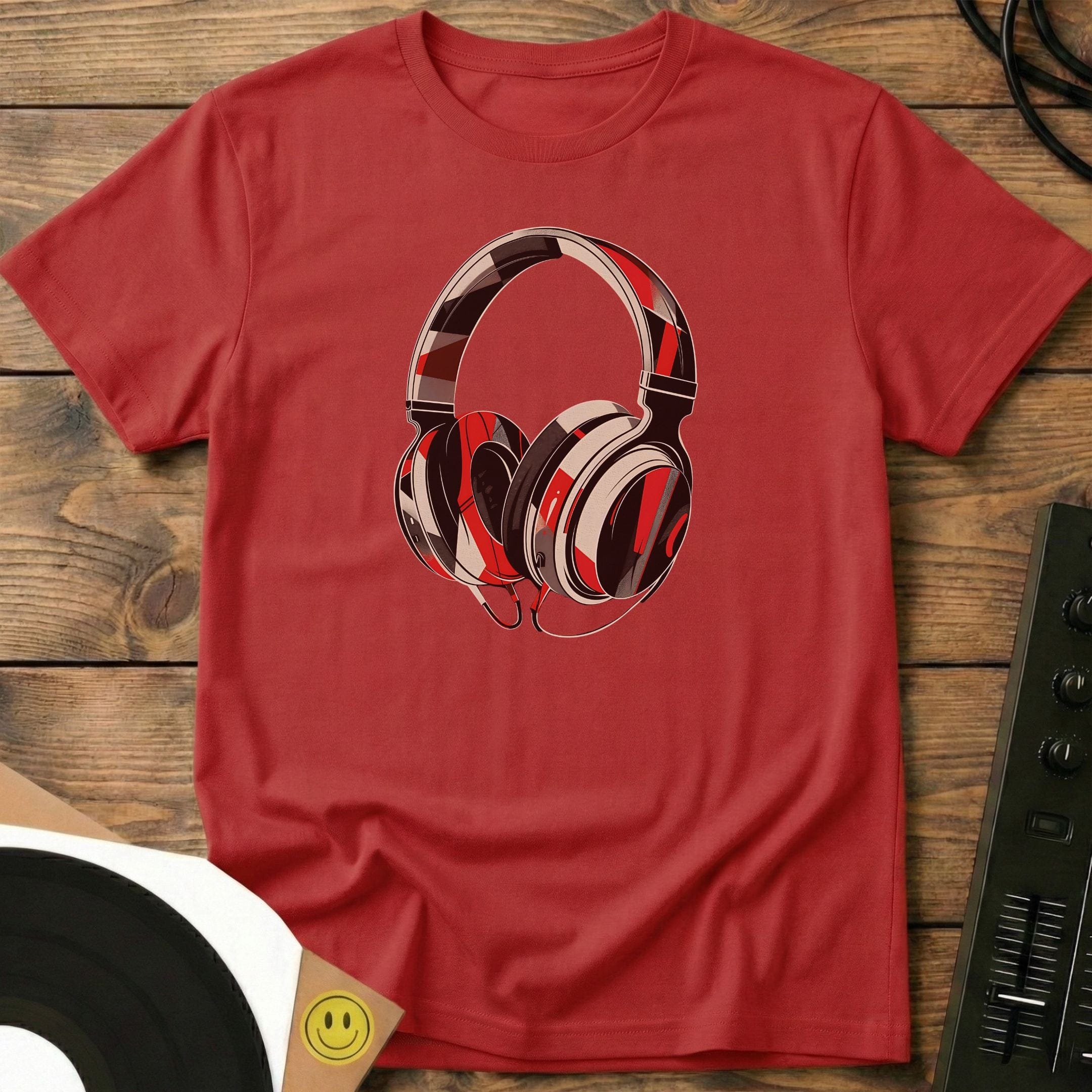 Graphic Cans T-Shirt Red / S Graphic Cans T-Shirt
