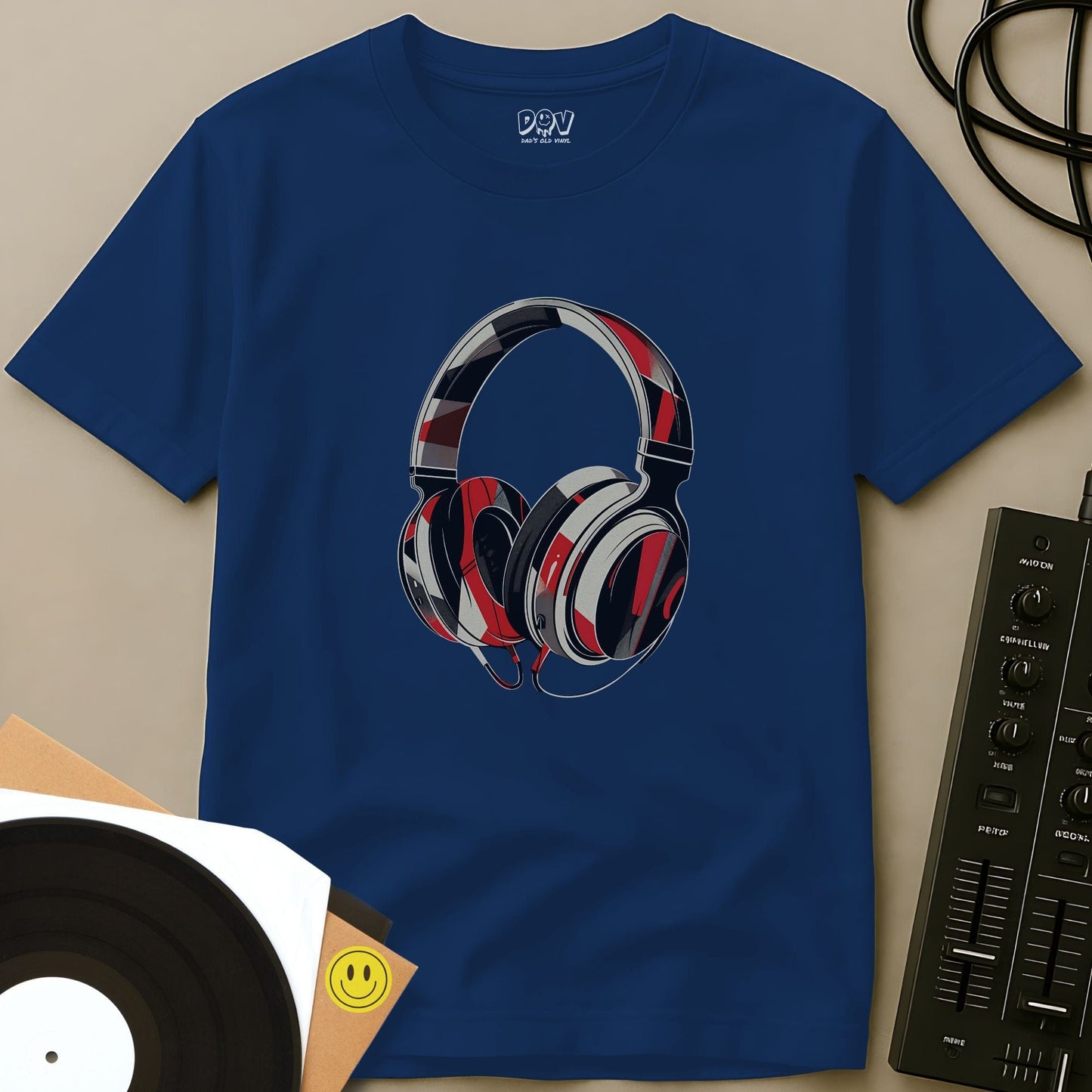 Graphic Cans T-Shirt Royal / S Graphic Cans T-Shirt