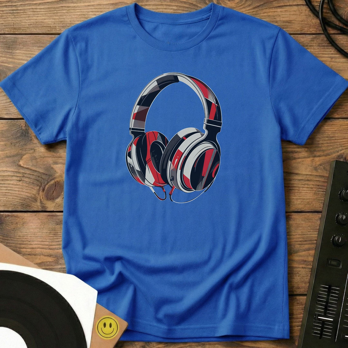 Graphic Cans T-Shirt Royal / S Graphic Cans T-Shirt