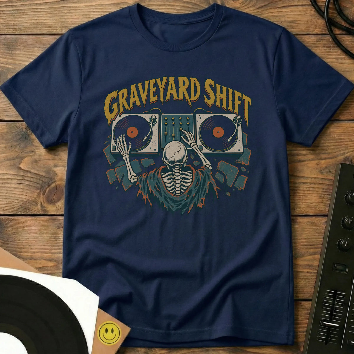 Graveyard Shift T-Shirt Navy / S Graveyard Shift T-Shirt