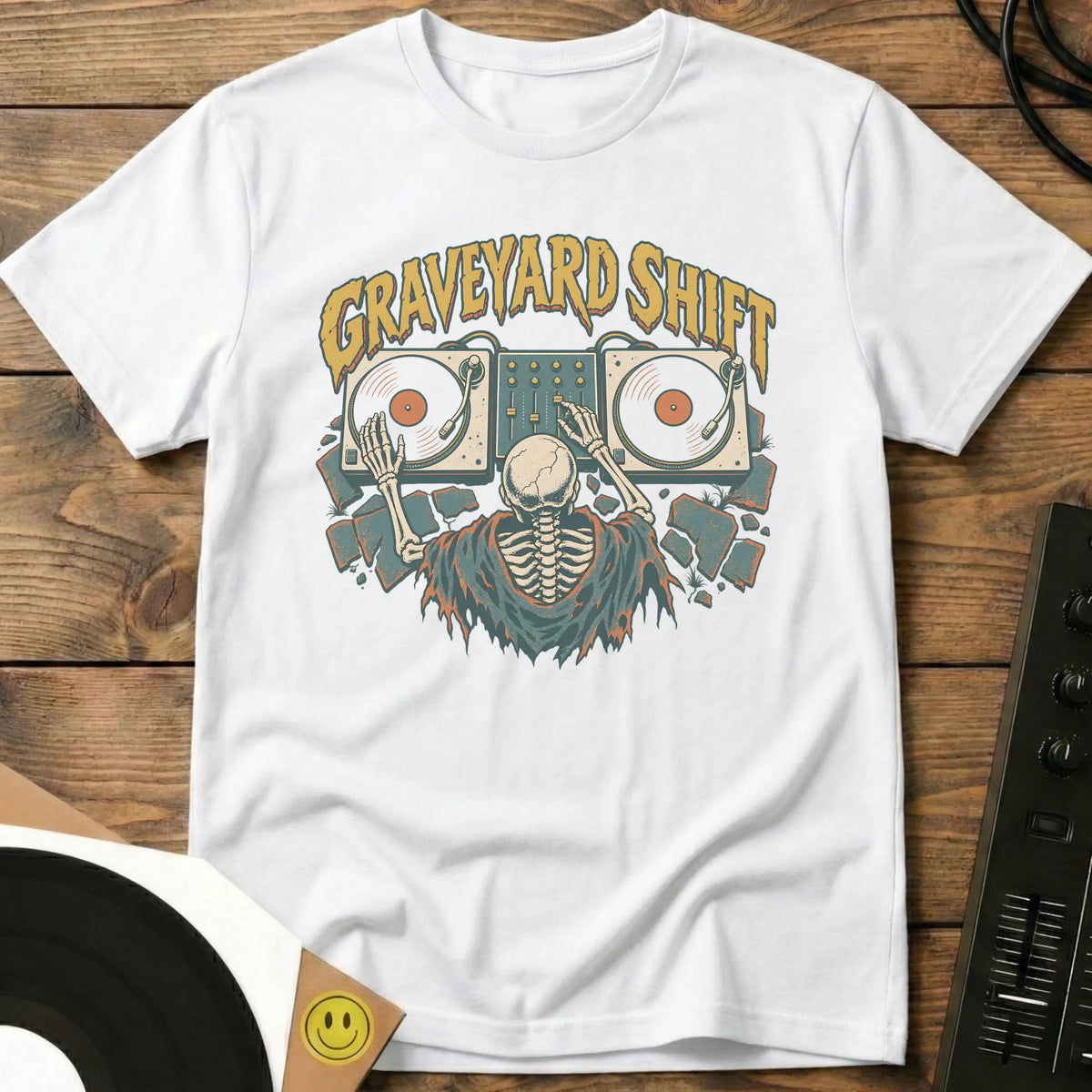 Graveyard Shift T-Shirt White / S Graveyard Shift T-Shirt