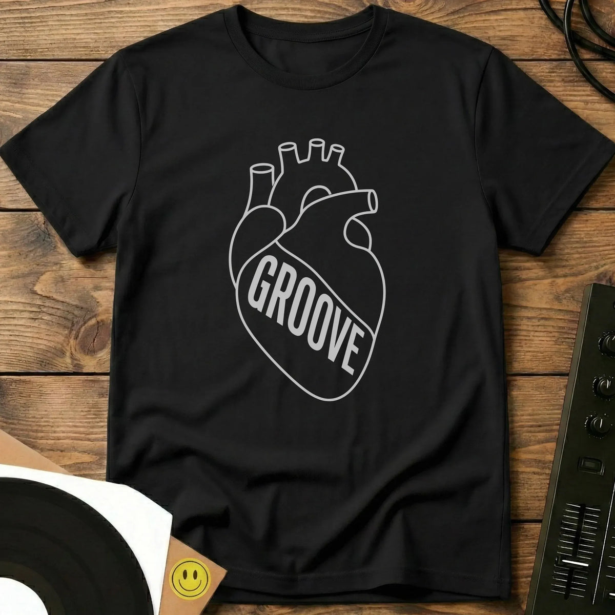 Groove In The Heart T-Shirt Black / S Groove In The Heart T-Shirt