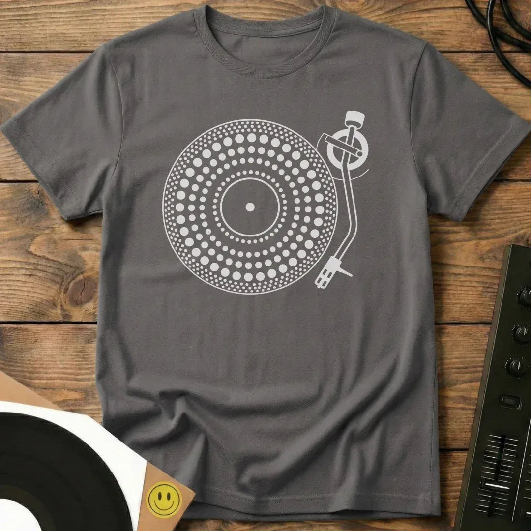 Groove Mandala T-Shirt Charcoal / S Groove Mandala T-Shirt