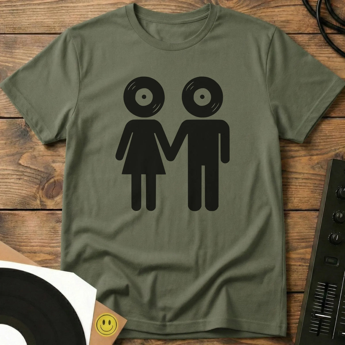Groove Together T-Shirt Military Green / S Groove Together T-Shirt