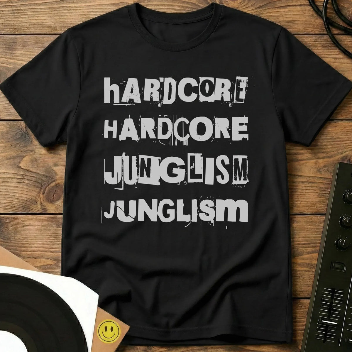 Hardcore Junglism T-Shirt Black / S Hardcore Junglism T-Shirt