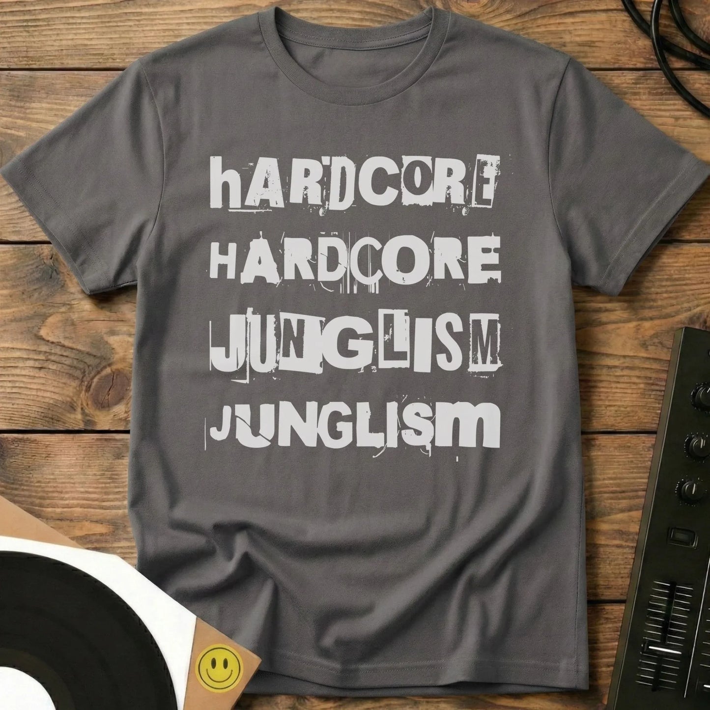 Hardcore Junglism T-Shirt Charcoal / S Hardcore Junglism T-Shirt