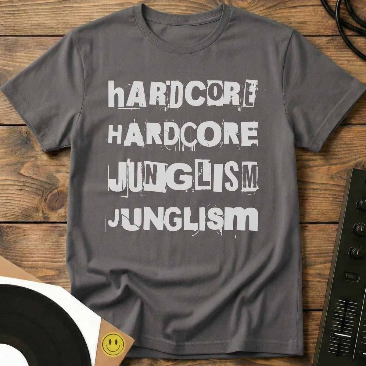 Hardcore Junglism T-Shirt Charcoal / S Hardcore Junglism T-Shirt