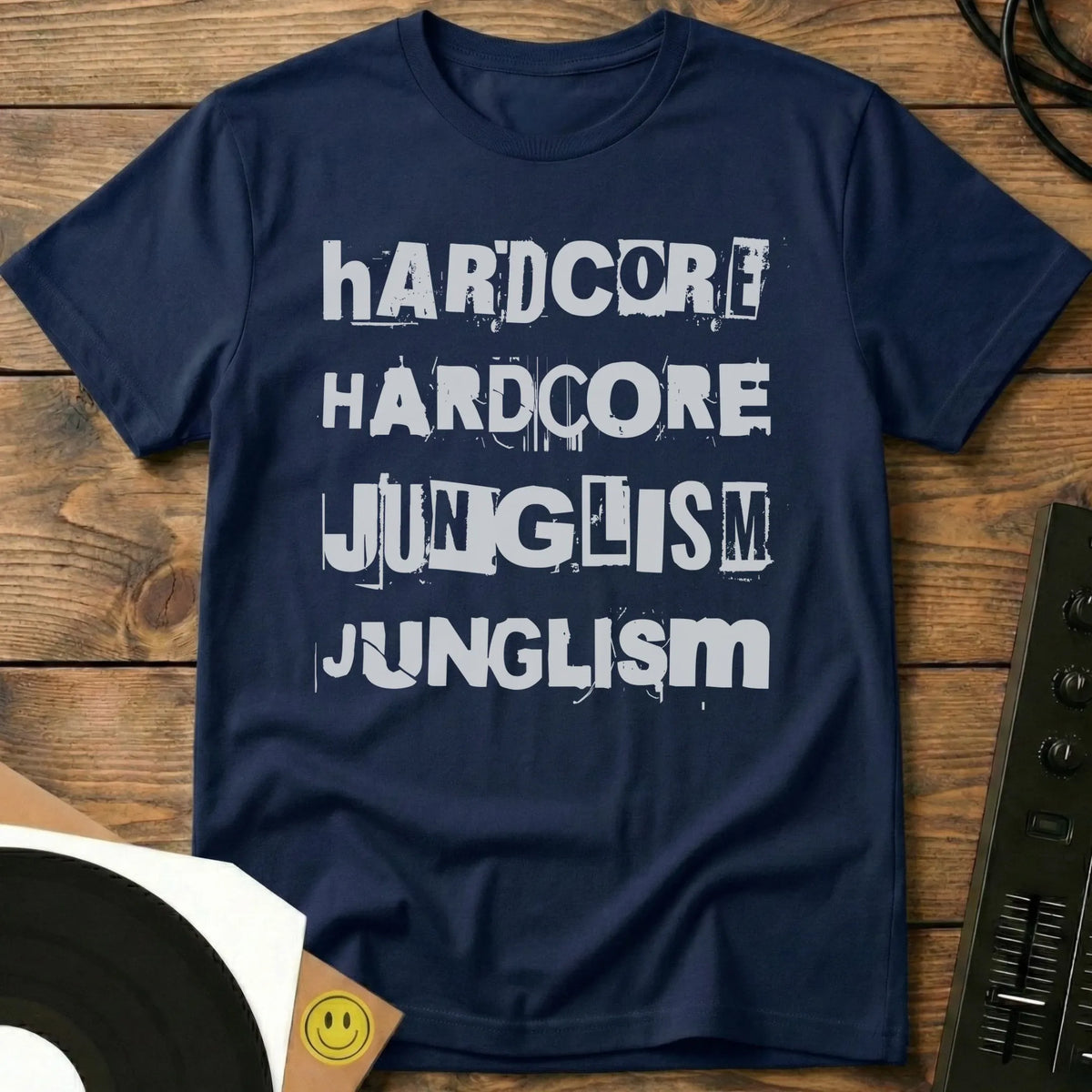 Hardcore Junglism T-Shirt Navy / S Hardcore Junglism T-Shirt