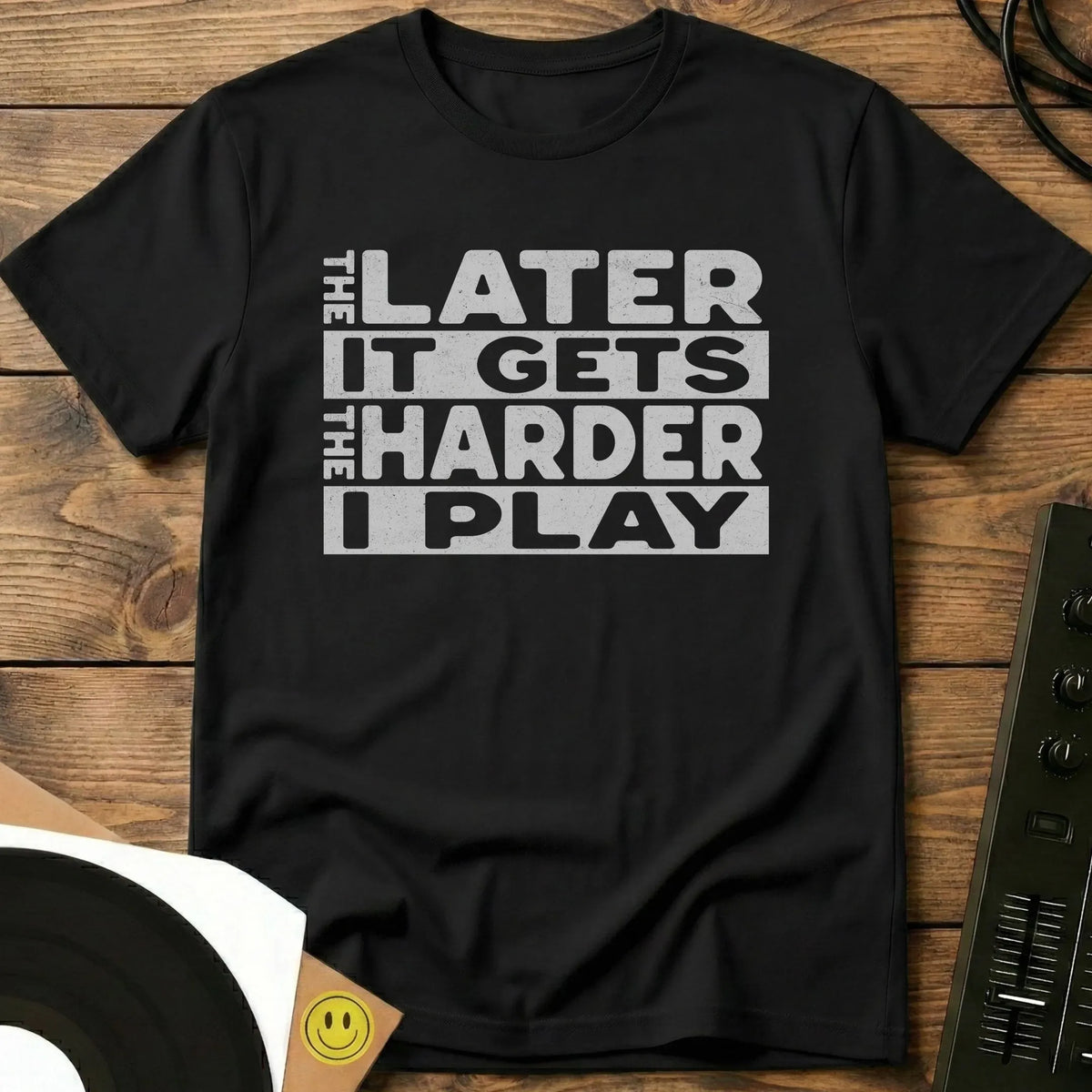 Harder I Play T-Shirt Black / S Harder I Play T-Shirt