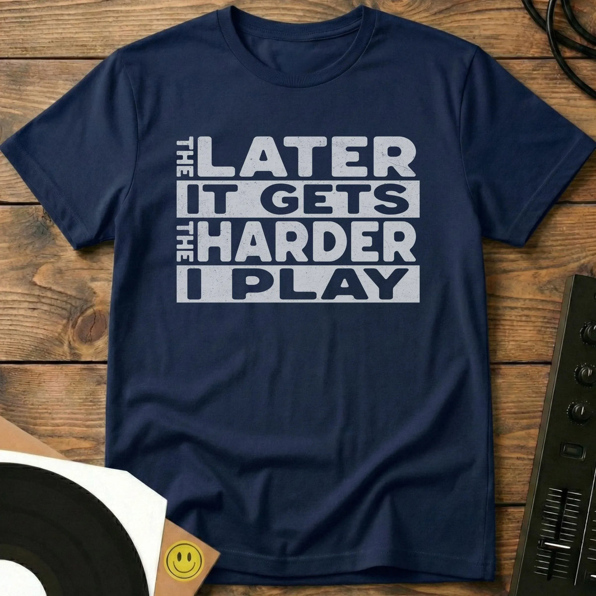 Harder I Play T-Shirt Navy / S Harder I Play T-Shirt