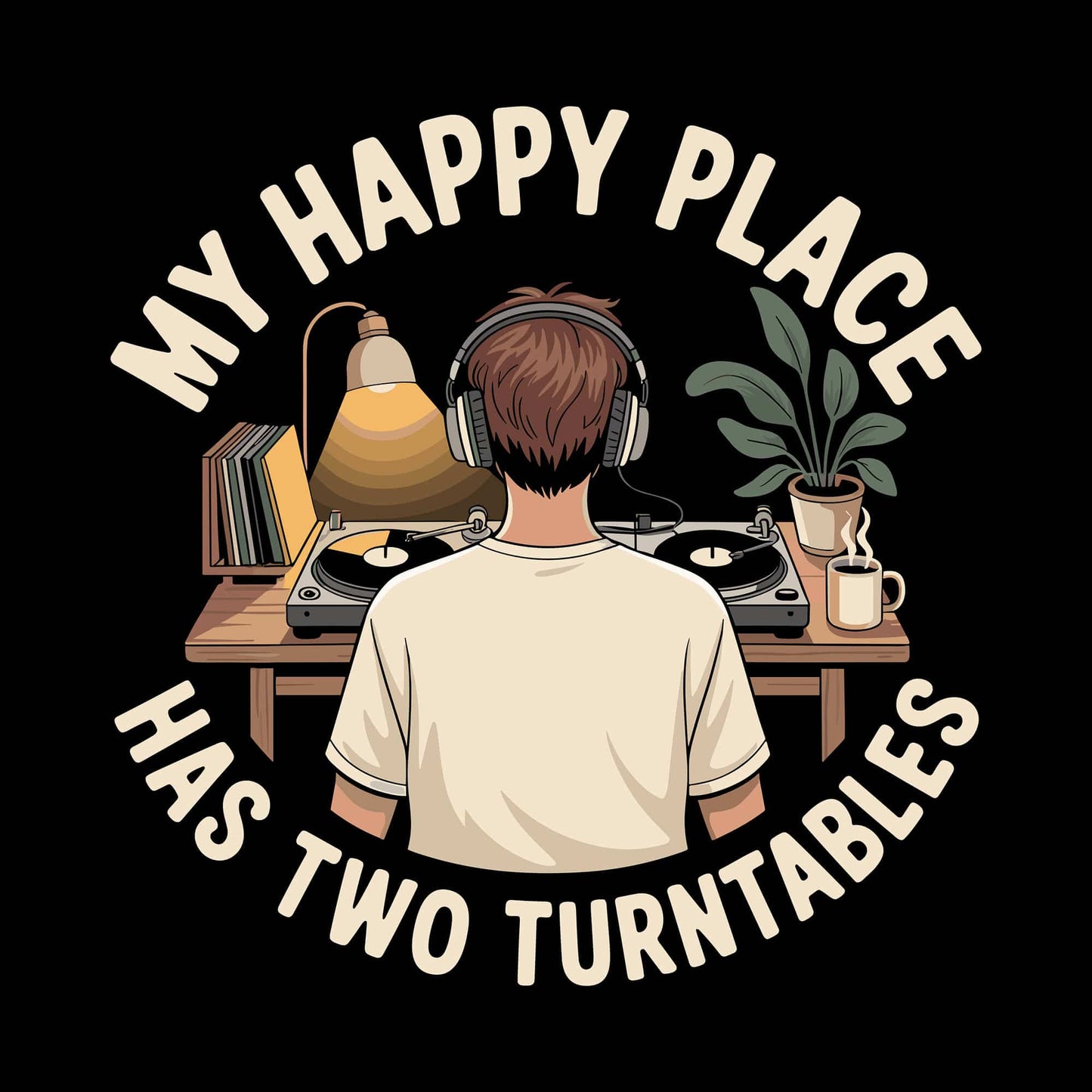 Has Two Turntables T-Shirt Has Two Turntables T-Shirt