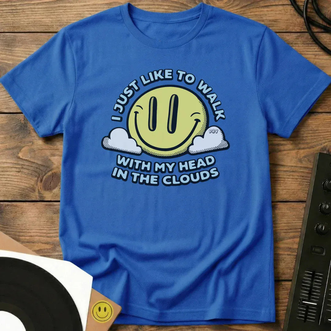 Head In The Clouds T-Shirt Royal / S Head In The Clouds T-Shirt