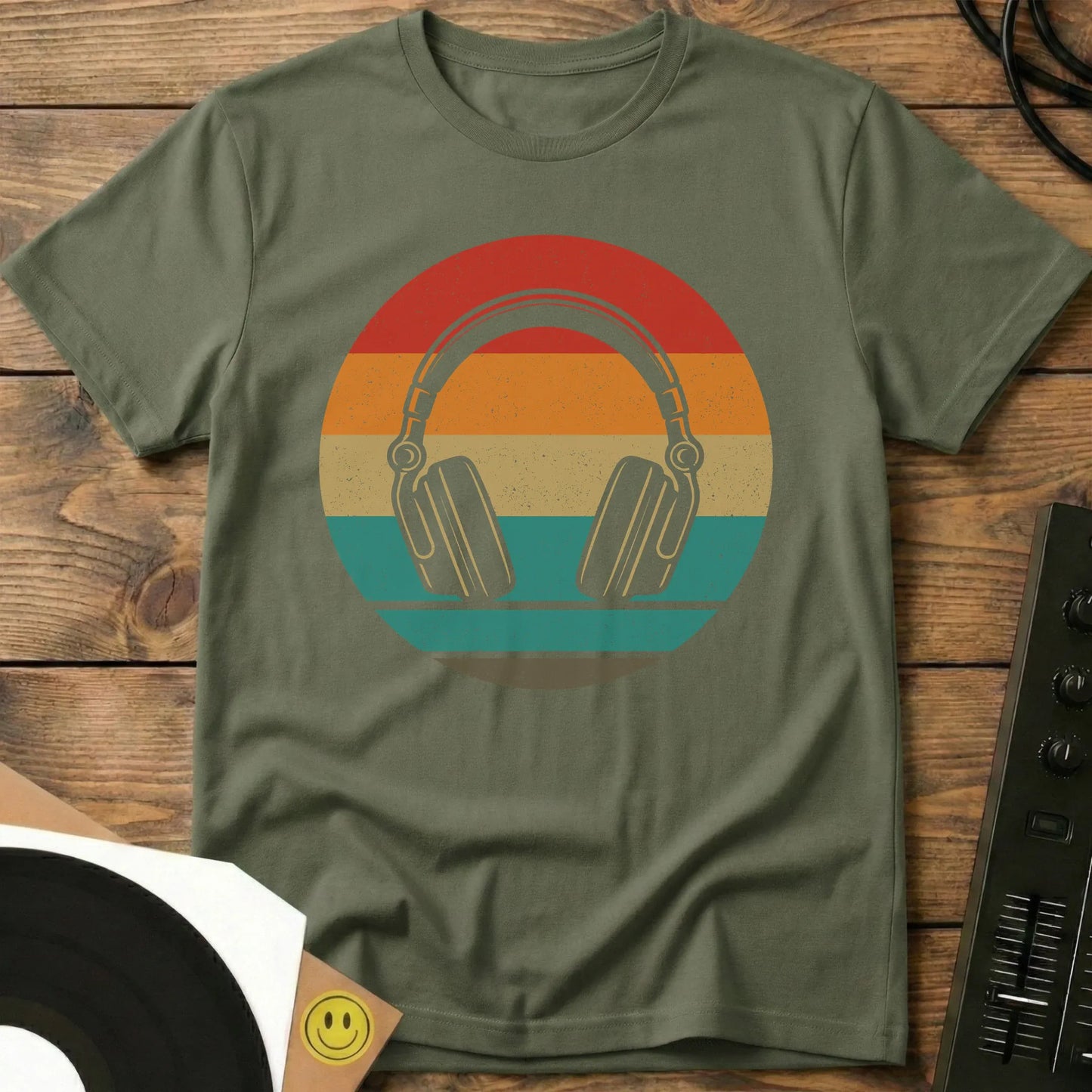 Headphone Sunset T-Shirt Headphone Sunset T-Shirt