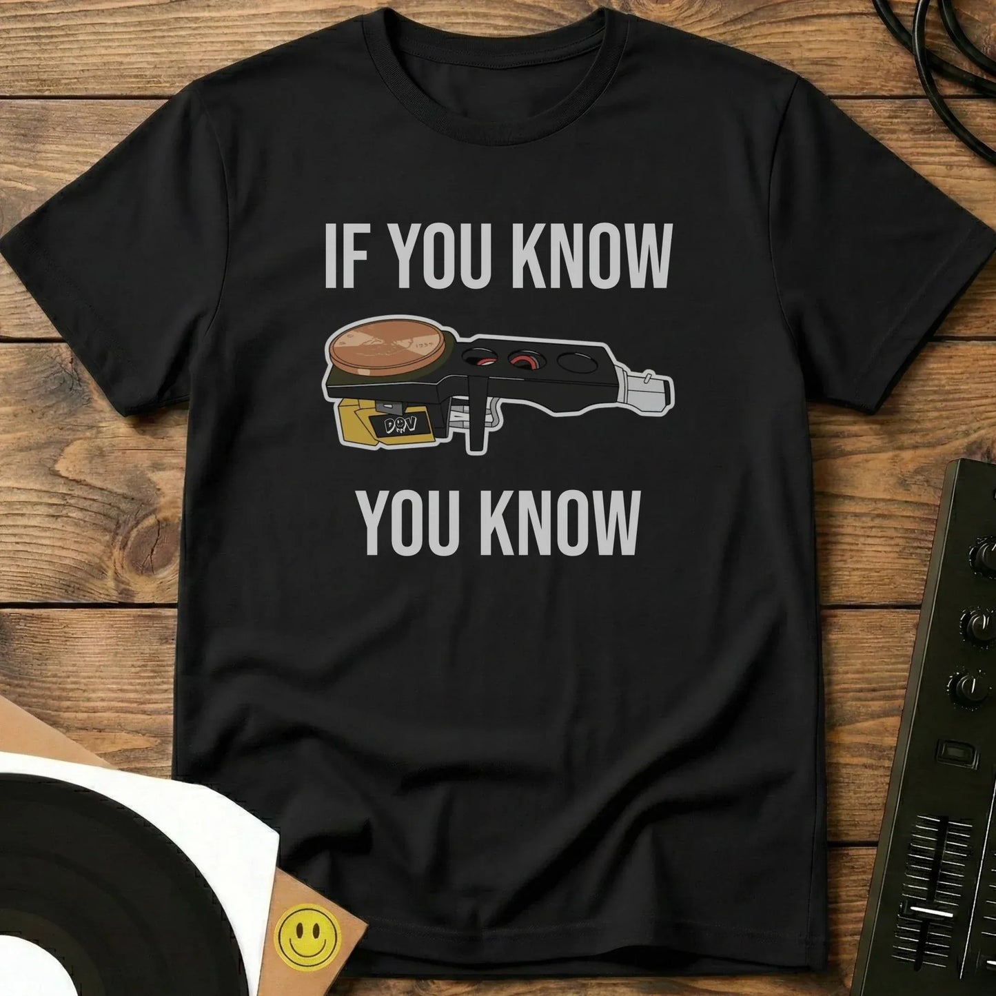 Headshell Hack T-Shirt Black / S Headshell Hack T-Shirt