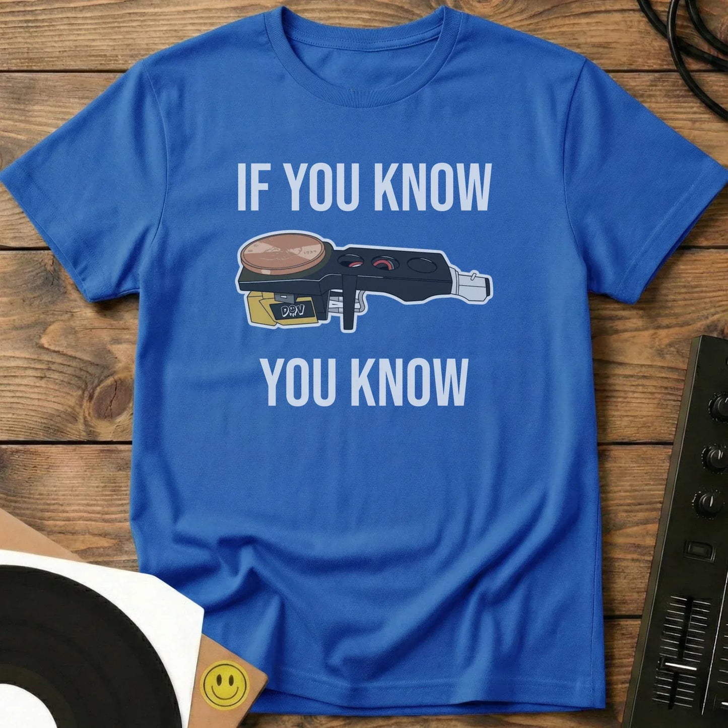 Headshell Hack T-Shirt Royal / S Headshell Hack T-Shirt