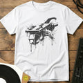 Headshell Splatter T-Shirt White / S Headshell Splatter T-Shirt