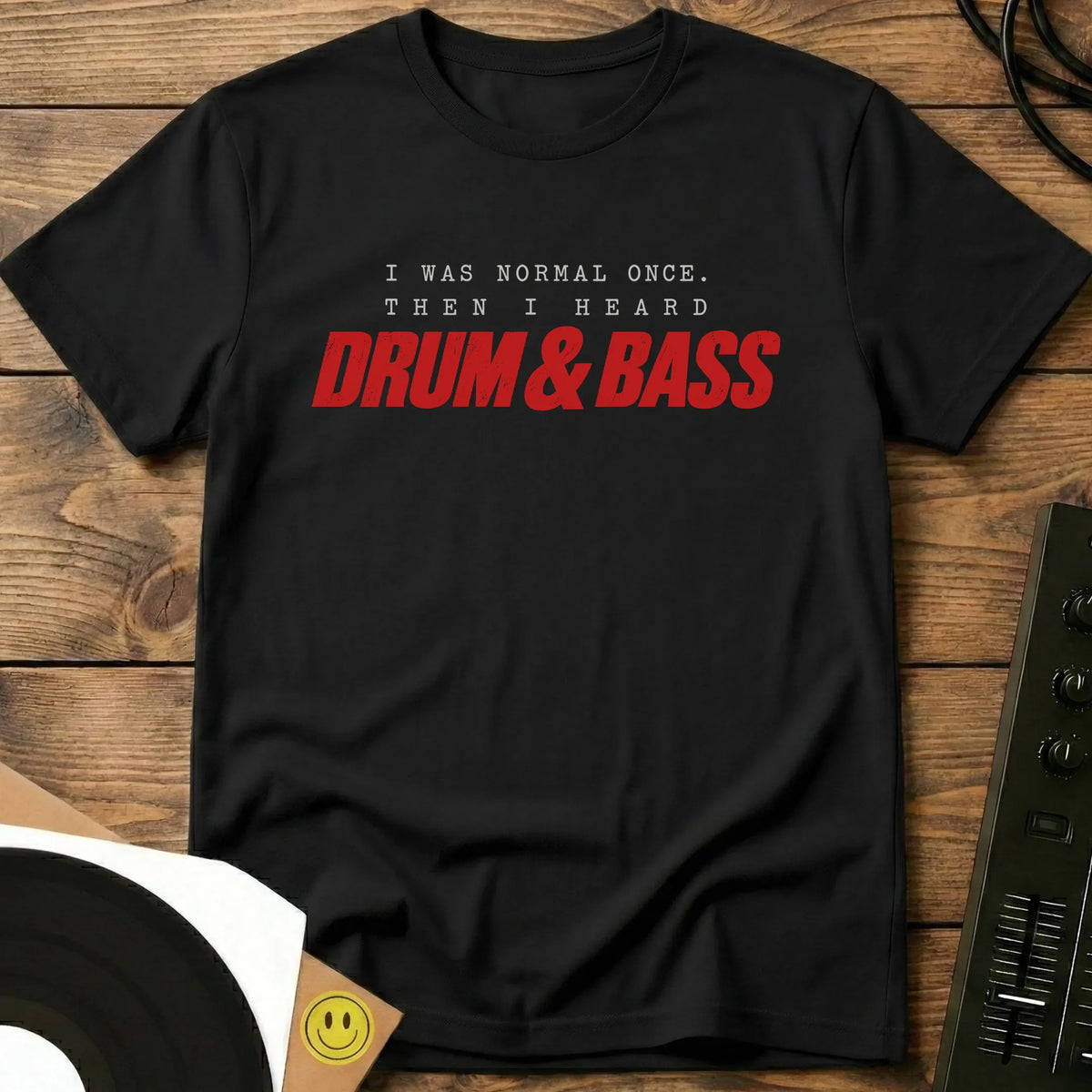 Heard Drum & Bass T-Shirt Black / S Heard Drum & Bass T-Shirt