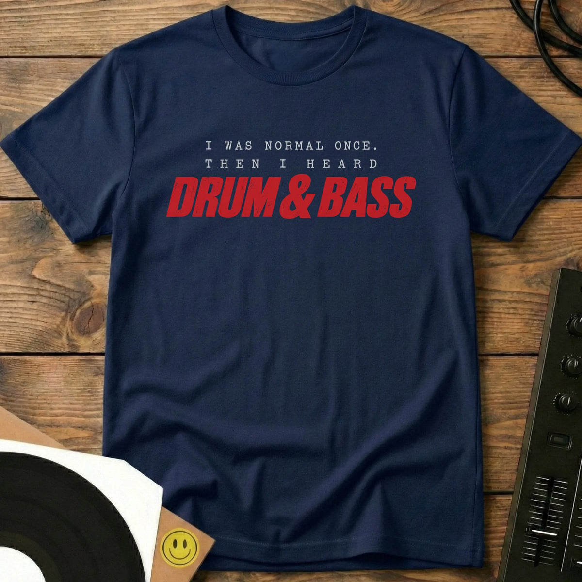 Heard Drum & Bass T-Shirt Navy / S Heard Drum & Bass T-Shirt