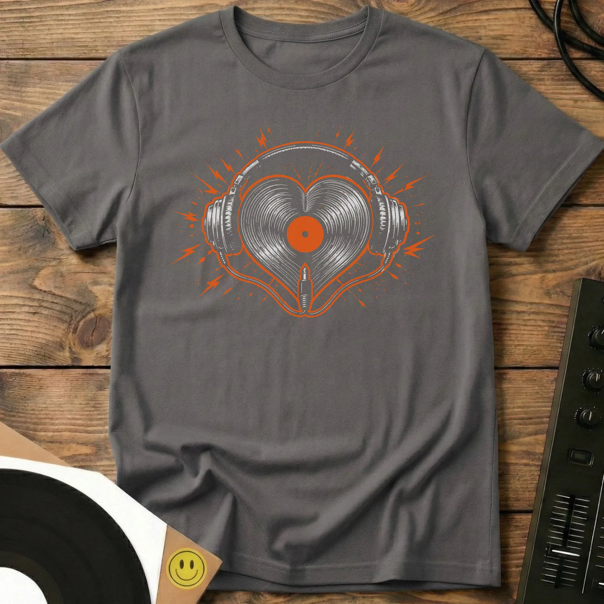 Heart Of Wax T-Shirt Charcoal / S Heart Of Wax T-Shirt